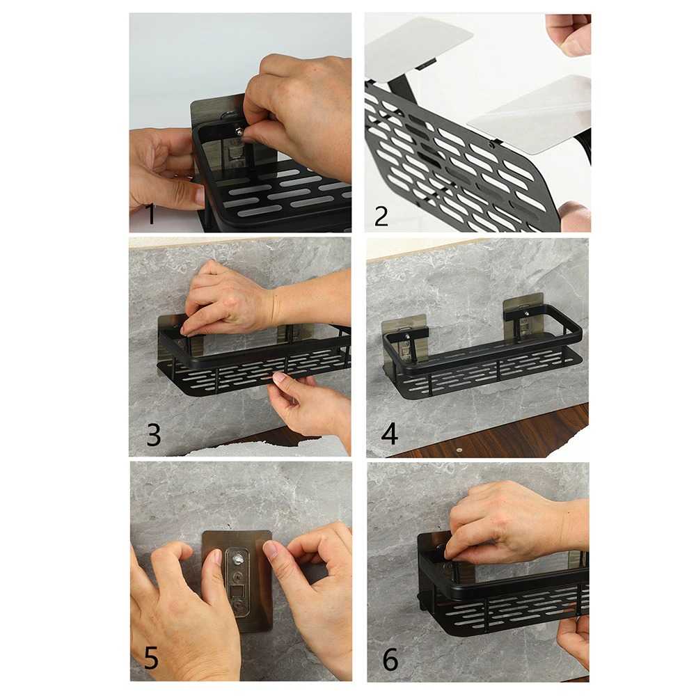 SPCR Rak Gantung Kamar Mandi Bathroom Organizer Rack SHR241