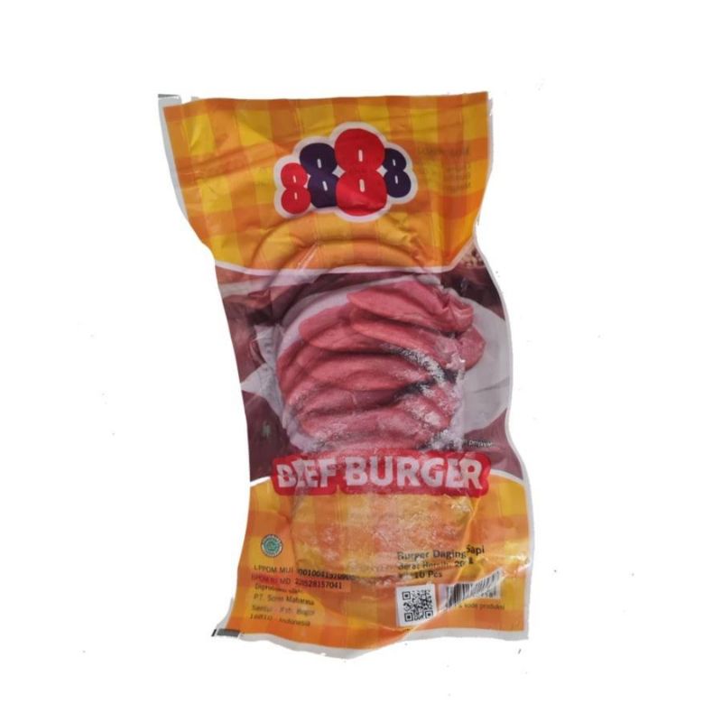 

Beef Burger 8888 isi 10 dan 20