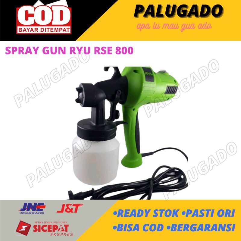SPRAY GUN ELECTRIC RYU SEMPROTAN CAT LISTRIK ELEKTRIK RYU RSE 800