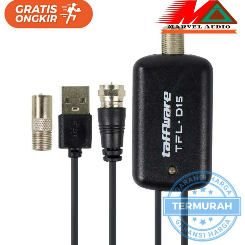 Penguat Sinyal Antena TV Amplifier Booster DVB-T2 - TFL-D15