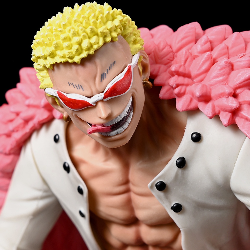 Mainan Action Figure Anime One Piece Donquixote Doflamingo Oka Shichibukai Bahan Pvc Ukuran 16cm Untuk Mobil