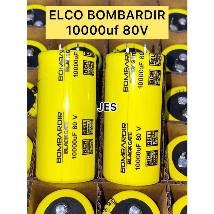 CAPASITOR ELCO 10000UF 80V BOMBARDIR BELL-BGR