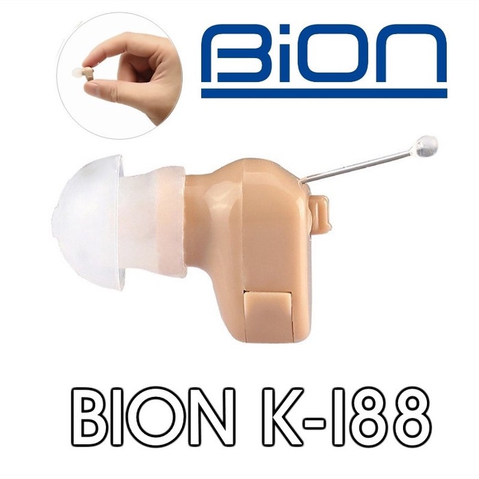 Hearing Aid BION K-188 Invisible BION ITE Alat Bantu Pendengaran K188