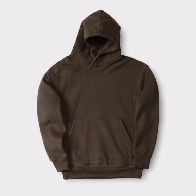 Hoodie Polos Oversized Jaket Polos Pria &amp; Wantia Distro (Tanpa Resleting)