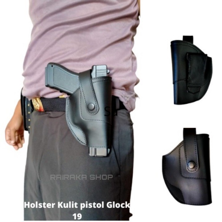 Holster Kulit Sarung Pistol Kulit Asli ORIGINAL