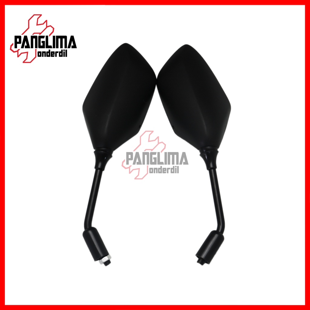 Spion-Sepion-Kaca-Cermin-1 Set-Kanan-Kiri Standar Model PCX 150 New-160 &amp; Vario 160 Bisa Untuk Semua Jenis Motor Honda Beat-Vario-Scoopy-Spacy-Grand-Karisma-Revo-Supra-Blade