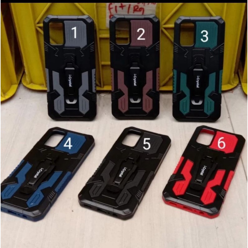 CASE ROBOT OPPO A74 (4G) HARD CASE ROBOT + STANDING HP