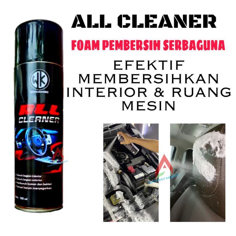 Paket Perawatan Interior Mobil / Pembersih Ac Mobil / Pembersih Interior dan Eksterior Mobil / All Cleaner Foam / Ac Refresher Mobil