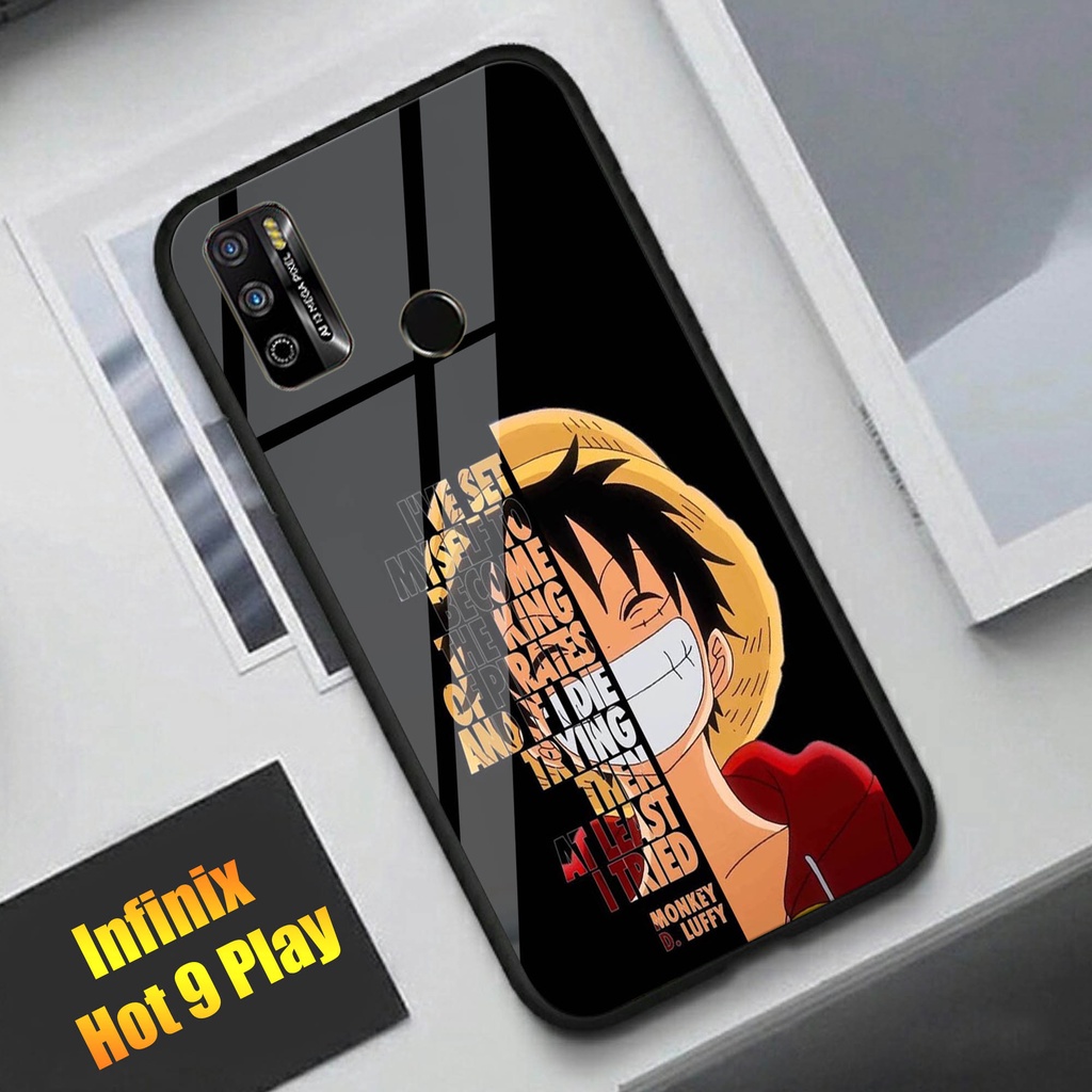 Softcase Kaca For INFINIX HOT 9 PLAY - Case Handphone INFINIX HOT 9 PLAY [T83].