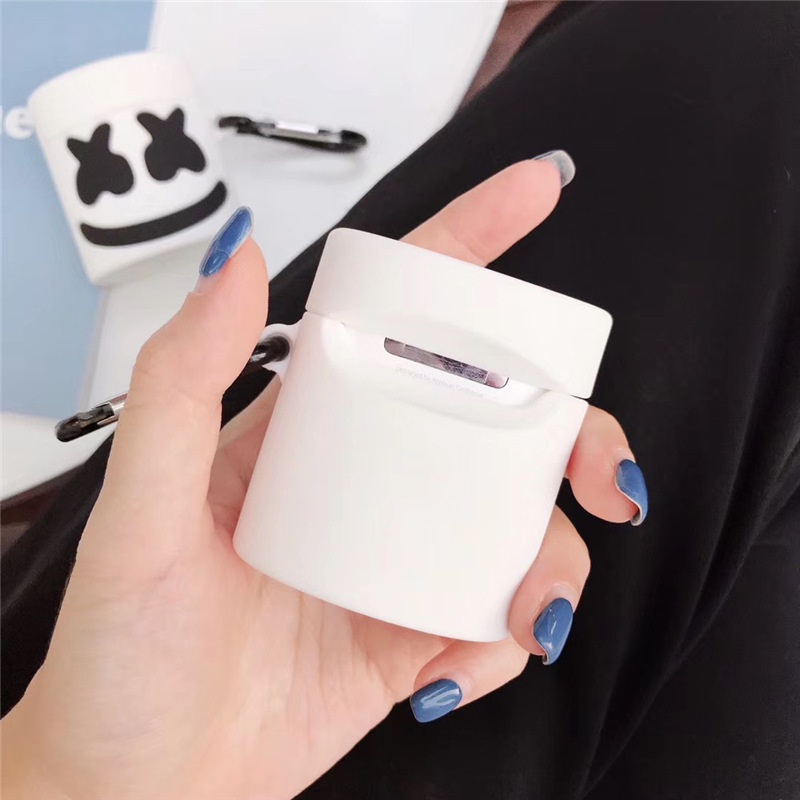 Dj Marshmallow Case Pelindung Earphone Bluetooth TWS Shockproof Untuk Airpods 1 2 3 pro i12 i10 i11 i9s inpods 12 3 i13 pro 3D