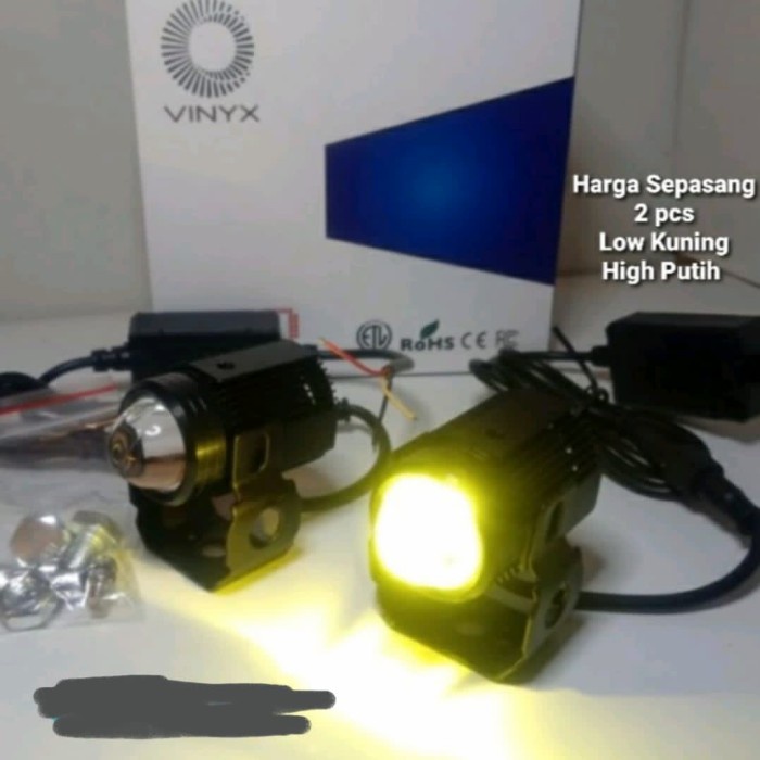 BaruLampu D2 Laser MiniDriving Led foglamp Driver kipas moto led Vinyx