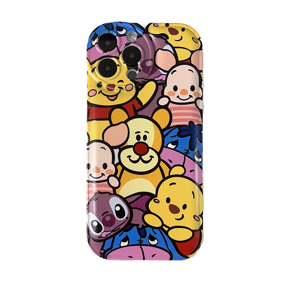 Soft Case Silikon Motif Kartun Pooh Bear Untuk Iphone 14 7 8 Se 2020 7 + 8PLUS XS XR 11 12 13 PRO MAX