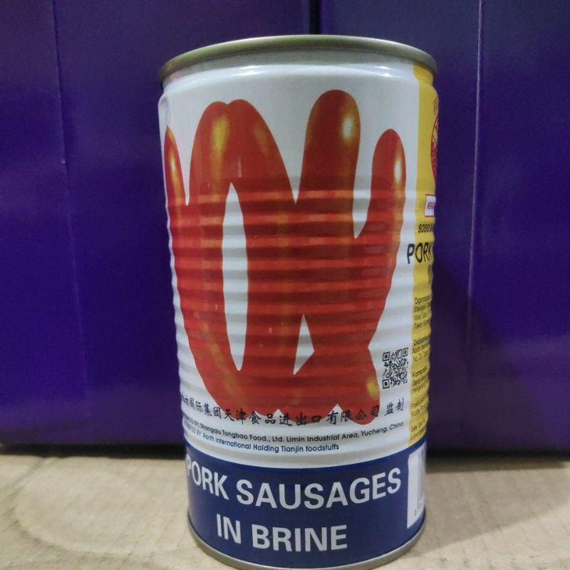 

Pork Sausages in Brine 454G Sosis Babi non Halal