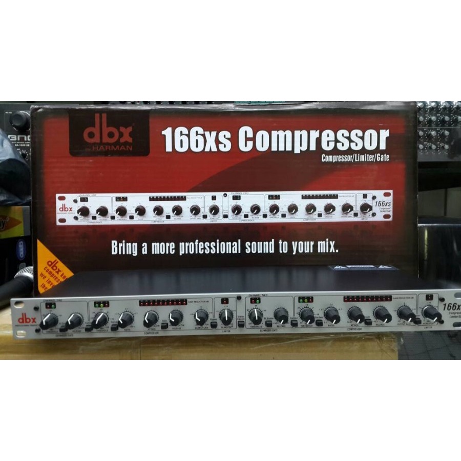 compresor kompresor DBX 166XL 166xs dbx 166 xl COMPRESSOR LIMITER grade A