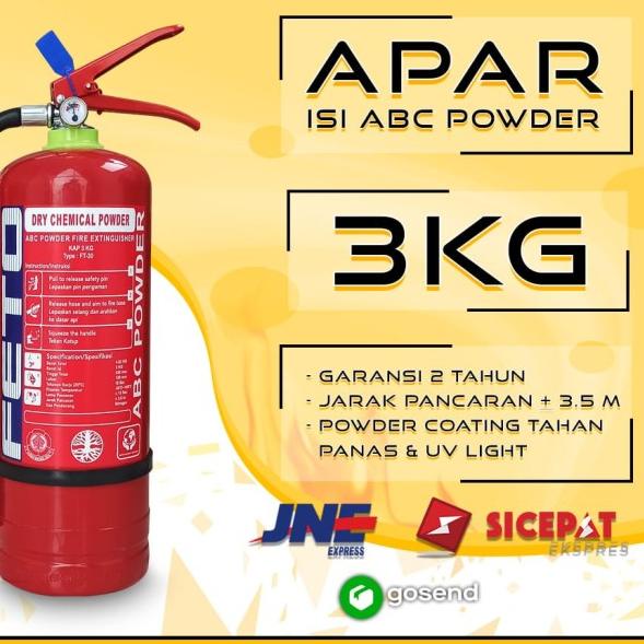Alat Pemadam Kebakaran (APAR)3KG - FETO