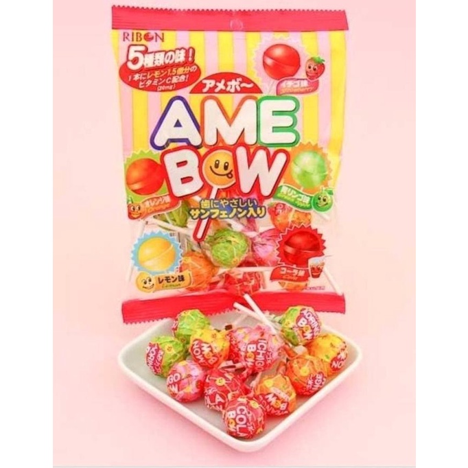

Discount Japanese Ribon AmeBow Lollipop Candy Permen Lolipop Jepang 5 rasa /PERMEN LUNAK/PERMEN VIRAL/PERMEN MILO/PERMEN YUPI/PERMEN JADUL/PERMEN KARET