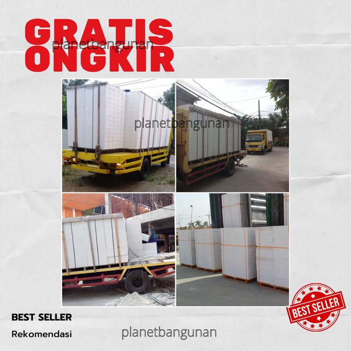 BATA RINGAN HEBEL PROMO UKURAN 7,5CM DAN 10CM