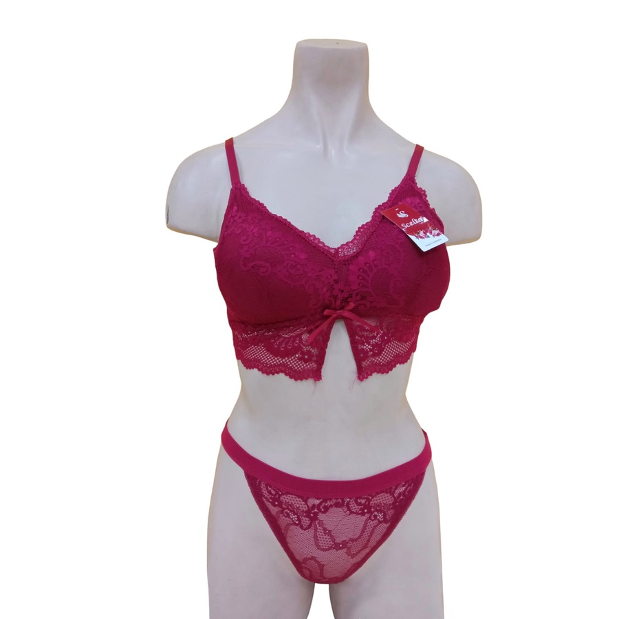 Scelta |Bra Set BrukatWarna