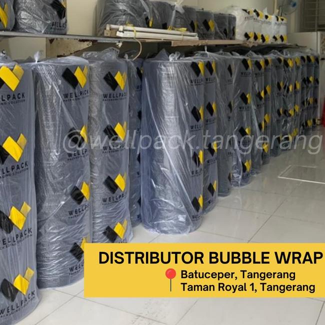 

Bubble Wrap Roll 125cm x 50m Hitam - Premium 3kg