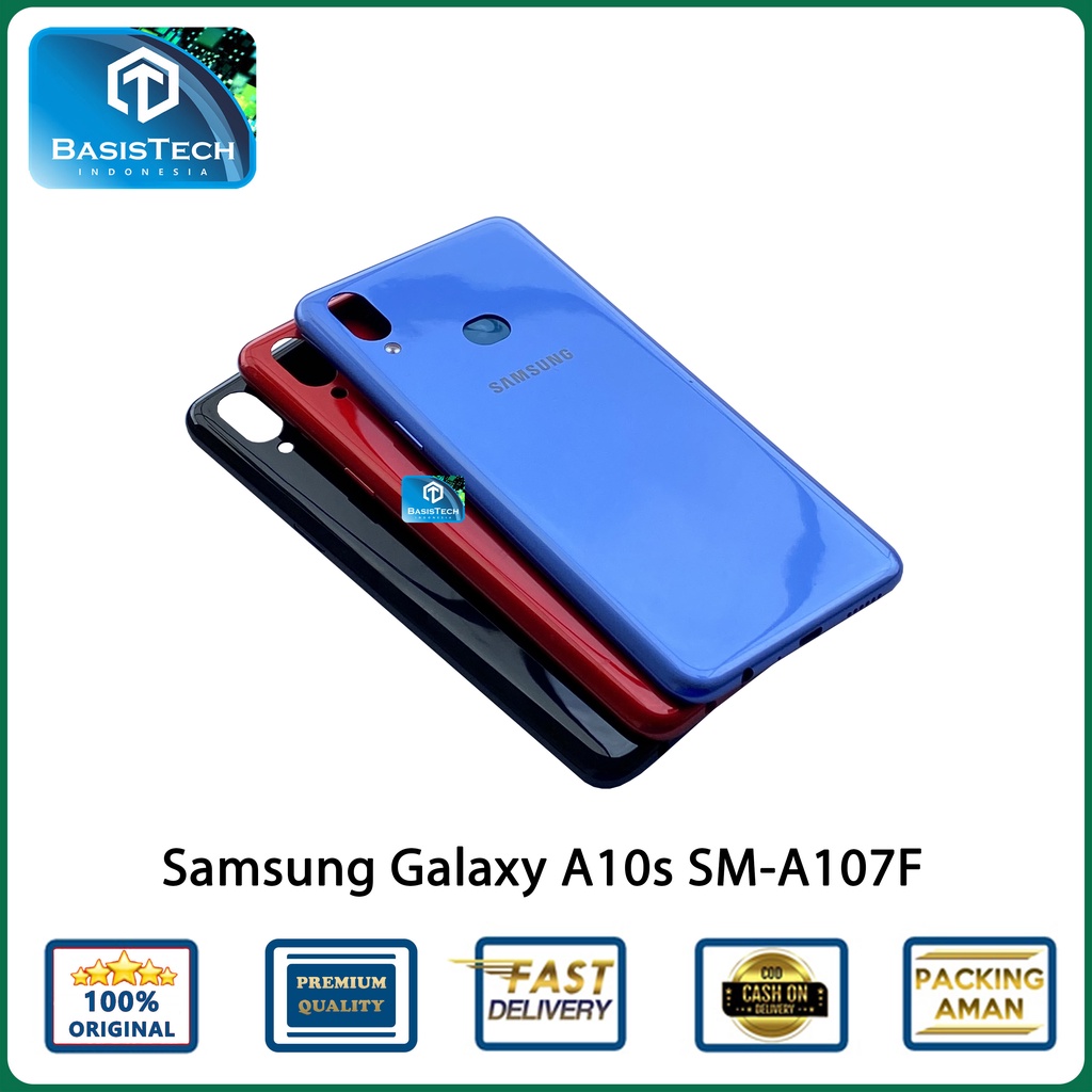 BACK COVER BACKDOOR CASING SAMSUNG A10s SM-A107F - BASISTECH ORIGINAL QUALITY