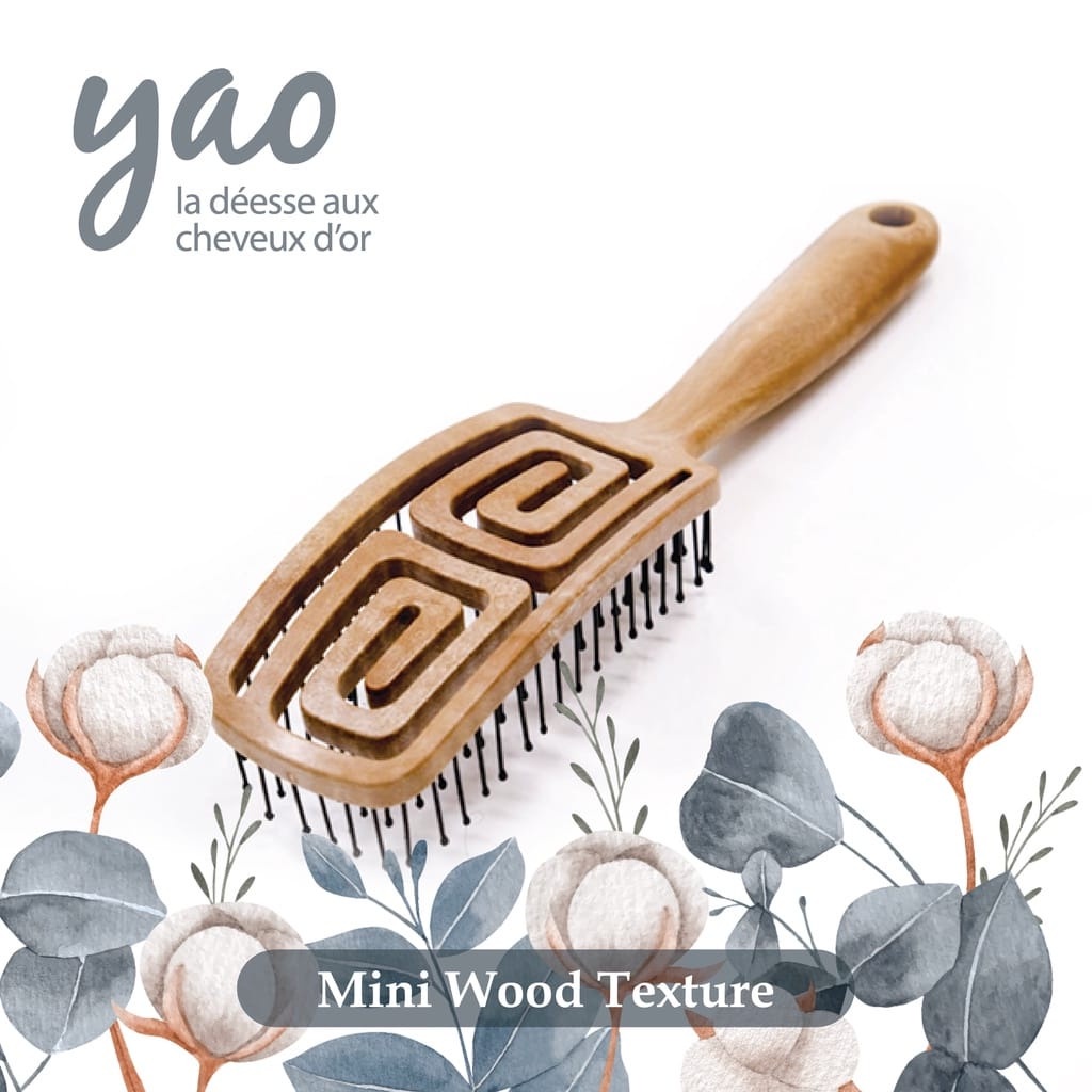 YAO HAIR MINI WOOD BRUSH