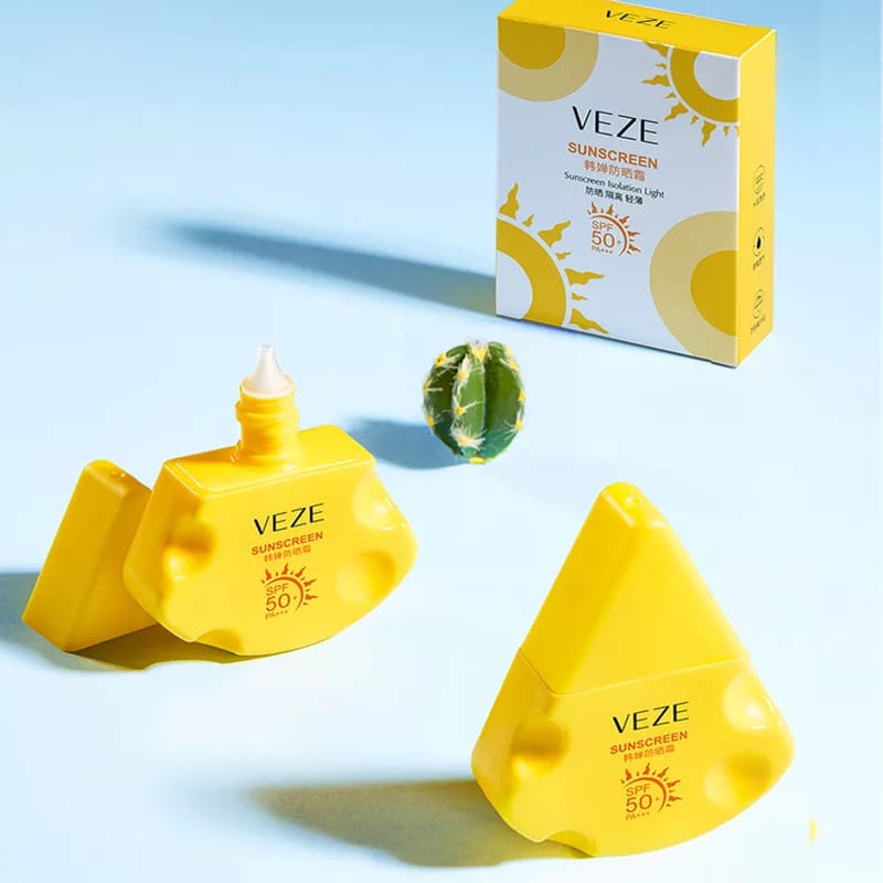 Veze Krim Tabir Surya Wajah Tubuh Sun Block Gel Isolasi Untuk Pria &amp; Wanita