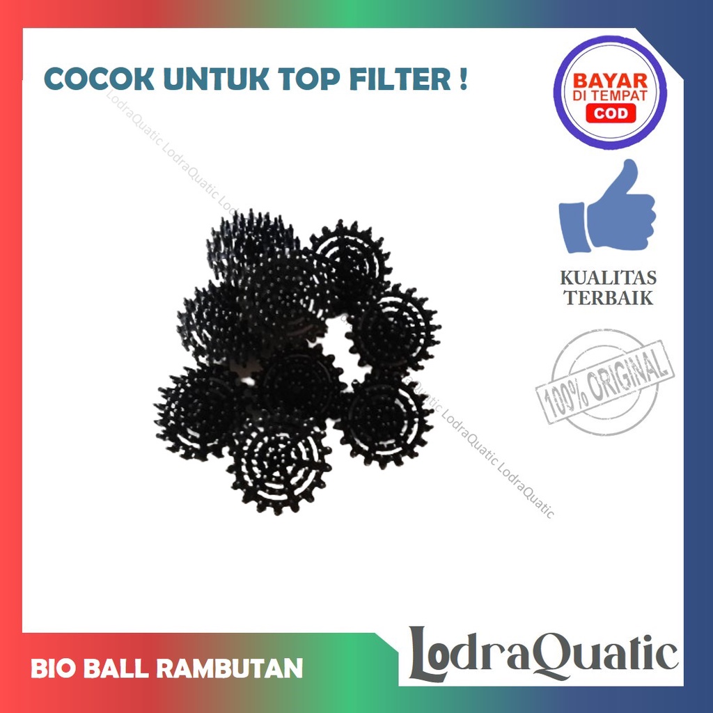 PROMO ! BIO BALL RAMBUTAN PER 10 PCS MEDIA FILTER KOLAM MEDIA FILTER AQUARIUM RUMAH BAKTERI FILTER KOLAM KOI BIOBALL MEDIA FILTER KOLAM FILTER AQUARIUM FILTER BIOLOGIS AQUARIUM FILTER BIOLOGIS KOLAM