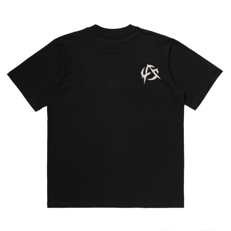 Satanic - Thisrt Satanic / Kaos Black Premium Tees / Kaos Katun