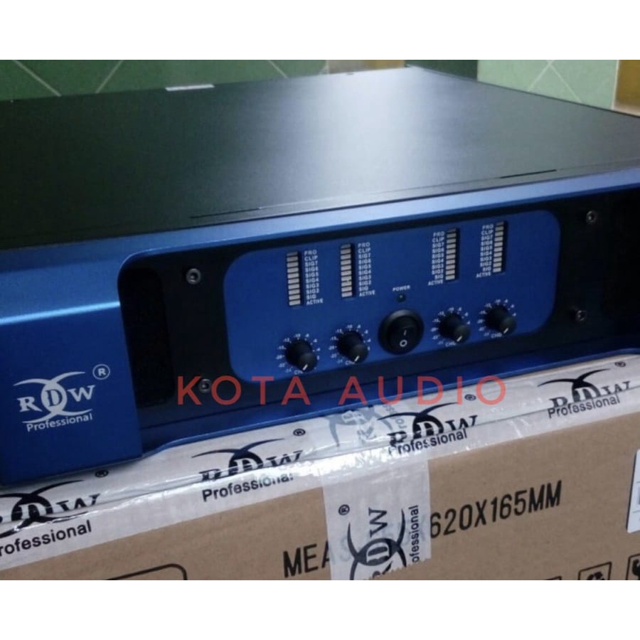 POWER AMPLIFIER RDW NR1004 MK3 / NR 1004 MK3 4CH CLASS H NR1004MK3 ORI