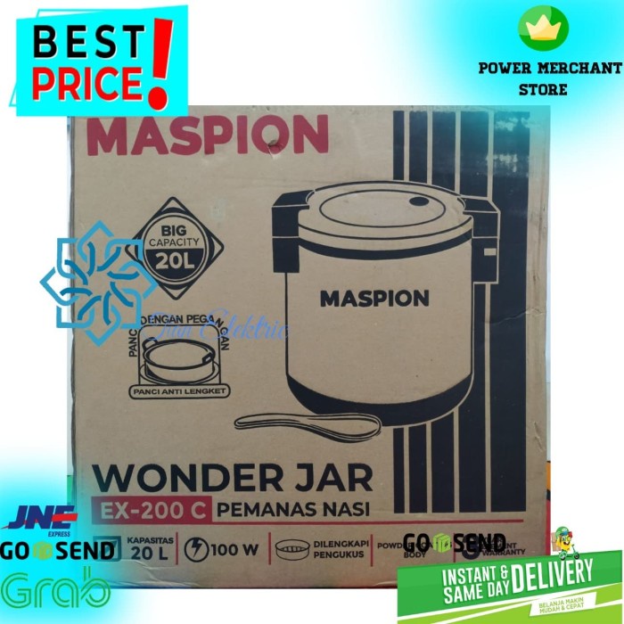 Maspion Ex-200C Magic Jar Pemanas Nasi 20 Liter
