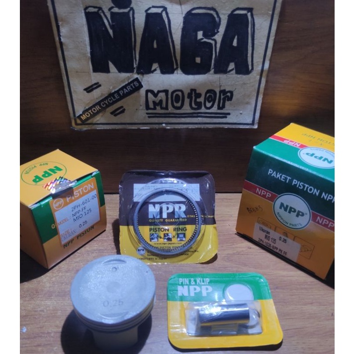 Piston Kit Seher Paket Mio M3 Mio Z Soul GT 125 Os 25 NPP 2PH-1630