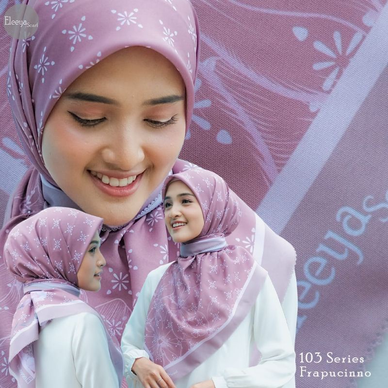 HIJAB SEGIEMPAT ELEEYA SCARF 103 104 &amp; 105 SERIES