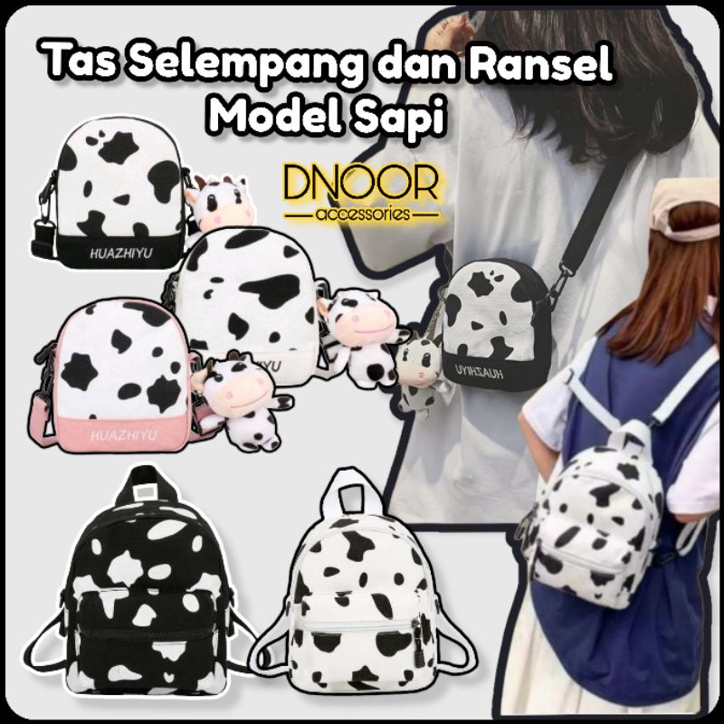 Tas Selempang dan Ransel Model Sapi, Slingbag Mini