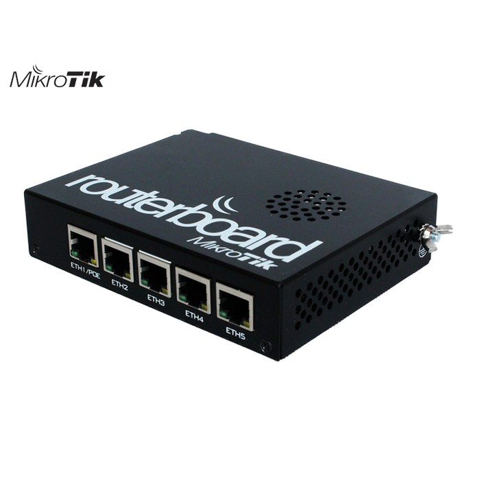Mikrotik RB450Gx4 Routerboard Indoor - Black