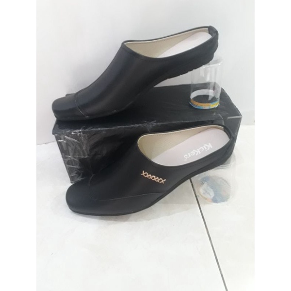 sepatu selop habib bahar bagus // sepatu selop pria /sandal bustong bagus