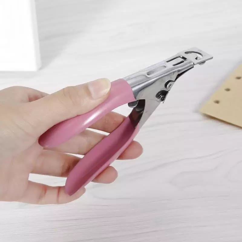 Nail Cutter Alat Pemotong Kuku Palsu / Gunting Nail Extension False Nail Clipper STAINLESS F847