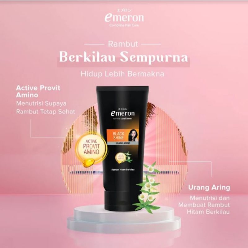 emeron Conditioner Black Shine Urang Aring 170ml