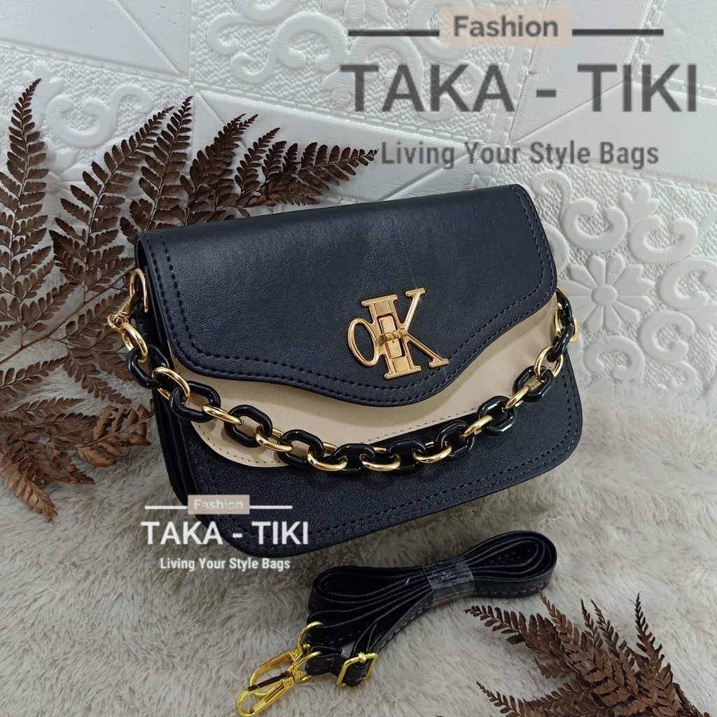 new!!! tas selempang okey lock free tali rantai giok import.(untuk warna rantai tergantung ketersediaan stok)