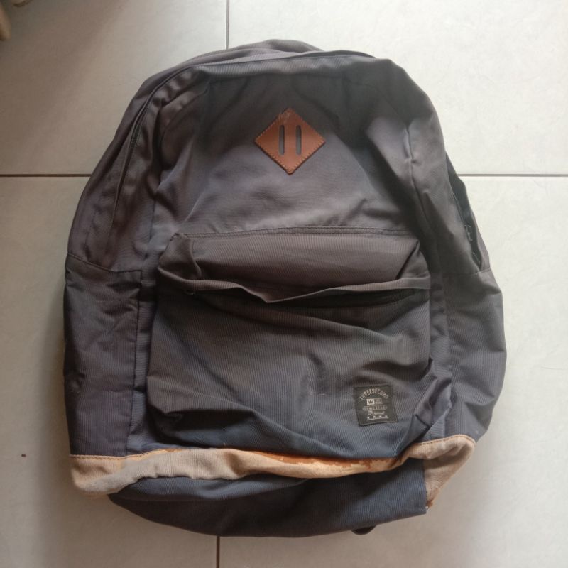 pre-loved preloved pre loved backpack bag tas sekolah ransel pelajar mahasiswa merek threesecond 3se