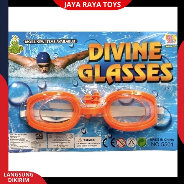 DIVING GLASSES KACAMATA RENANG ANAK kaca mata renang anak umur2- 8 th Cewek Dan Cowok