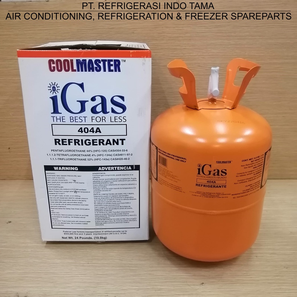 Freon R404A 10.9 KG iGas / R 404A - R404 A - R 404 A 10.9kg