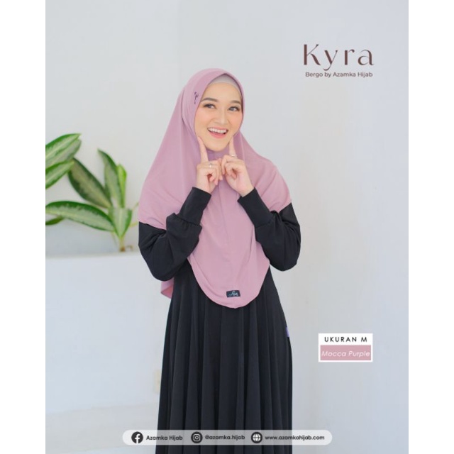 BERGO KYRA BASIC SIZE M by AZAMKA HIJAB