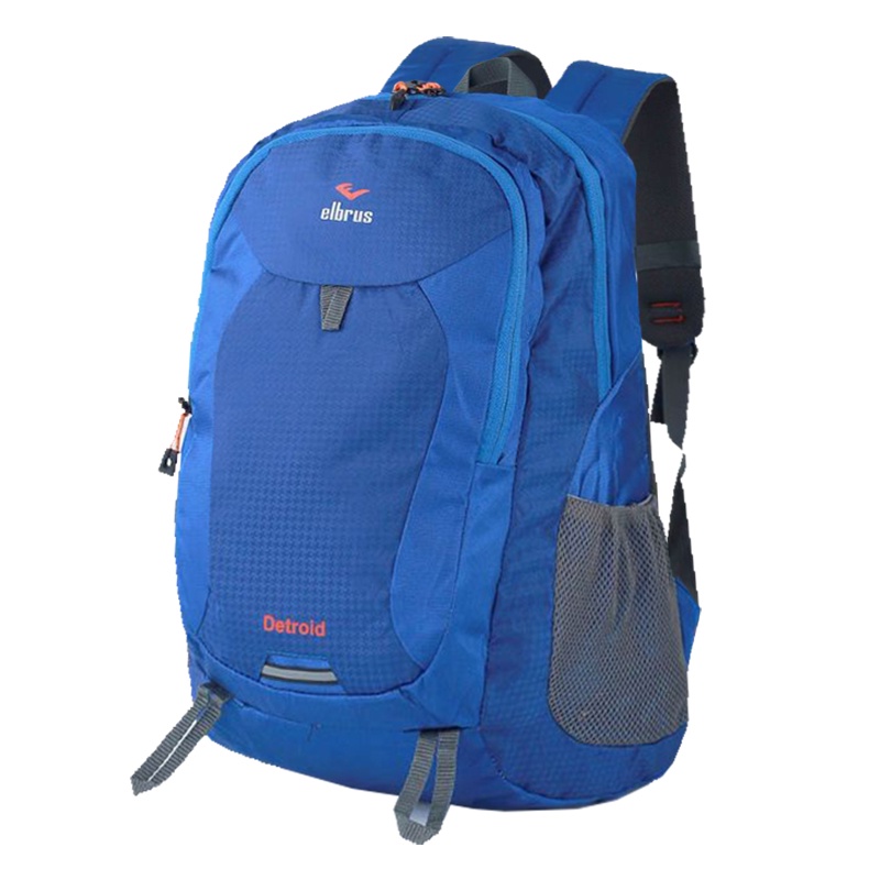 ELBRUS DETROID Tas Ransel Pria Distro Outdoor 25 Liter Tas Punggung Cowok Backpack laki laki Gratis Rain Cover
