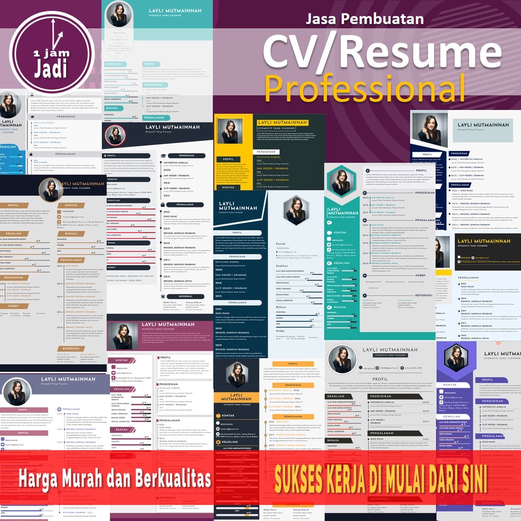 

Jasa Pembuatan CV | Jasa Desain CV | Jasa CV | Hanya Hitungan Jam | DESAIN TERPOPULER