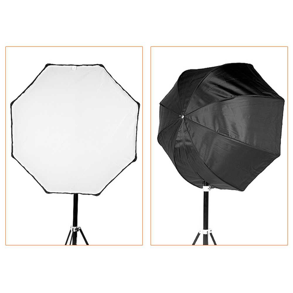 TaffSTUDIO Payung Octagon Softbox Flash Speedlight 80CM - LD-TZ207