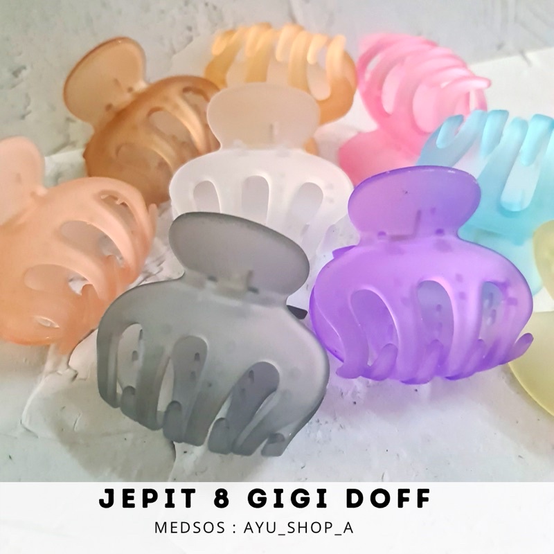 Jepit Jepitan Jedai Bening Dove 7cm
