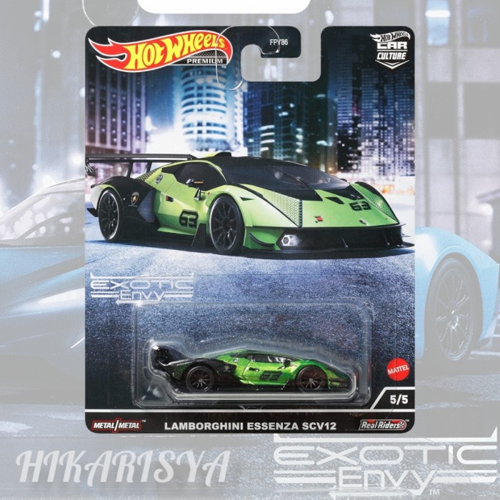 Hot Wheels Exotic Envy lamborghini essenza koenigsegg bugatti mclaren - mclaren speed