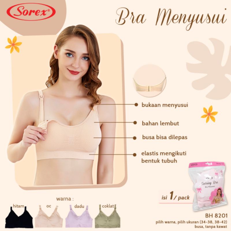 Bra Menyusui Premium - Sorex 8201