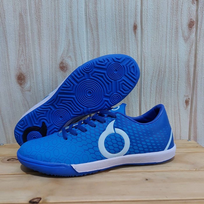 SEPATU FUTSAL MURAH ORTUSEIGHT BIRU SIZE 39-43 - Biru, 41(Z7P3) Sepatu Futsal Orts BBS Olahraga Pria