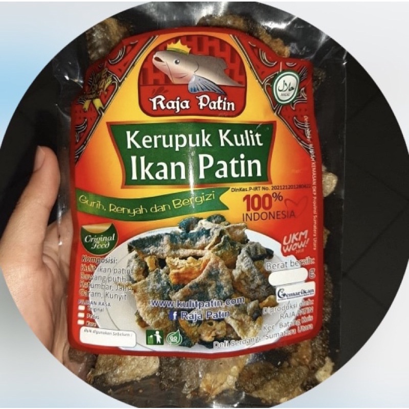 

Kerupuk Kulit Ikan Patin